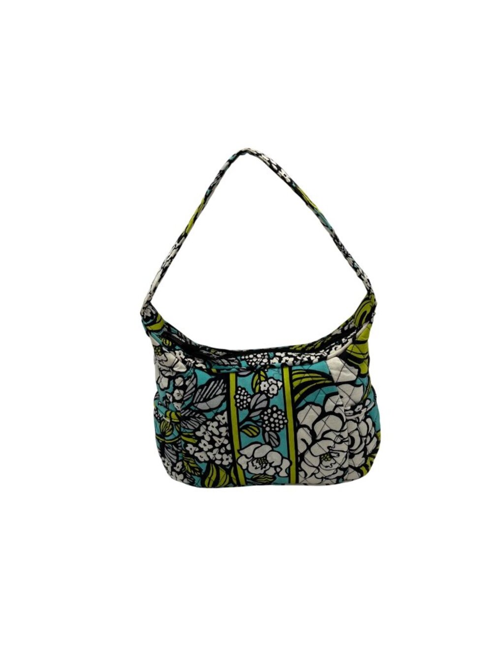 Vera Bradley Island Blooms Quilted Cotton Shoulder Bag